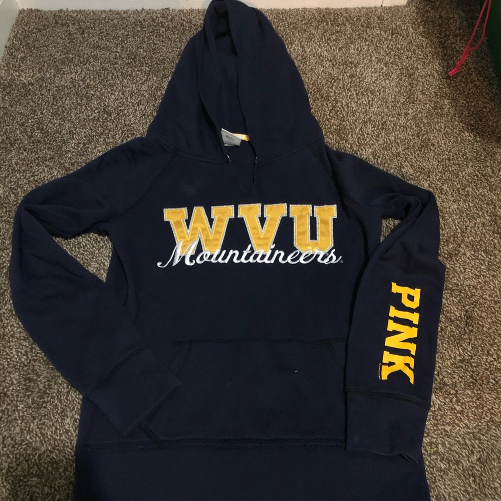 ❤️WVU PINK Hoodie Size S